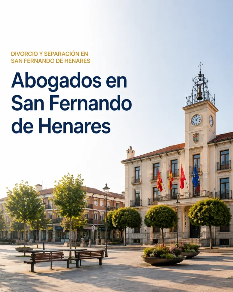 Abogados en San Fernando de Henares especializados en divorcio y separación