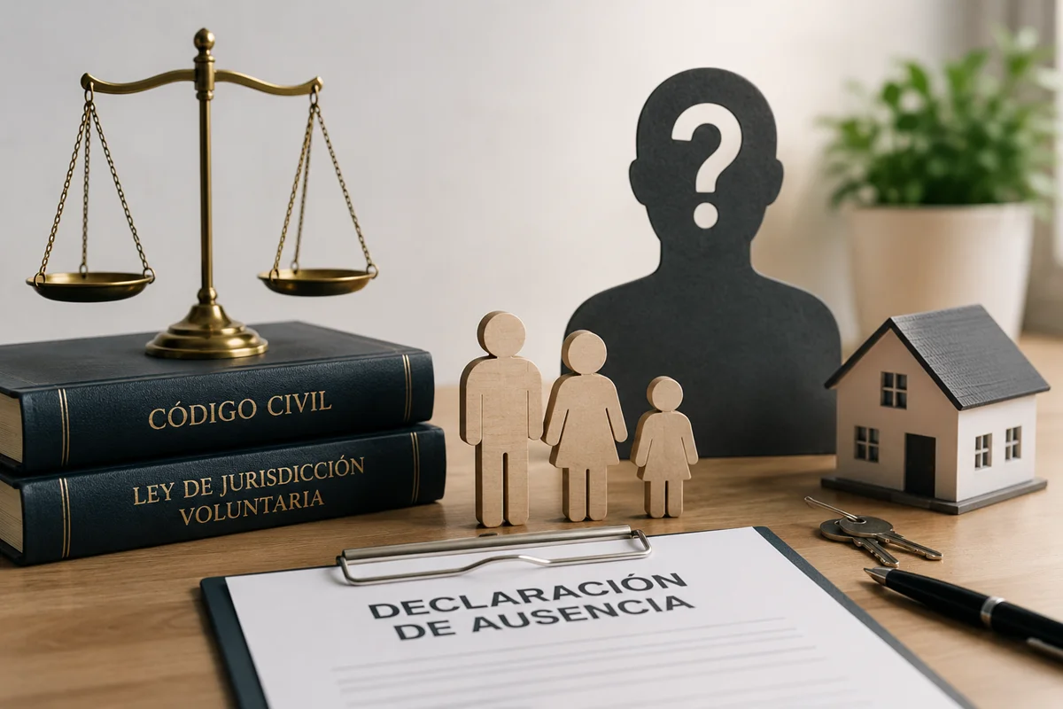 Declaración de ausencia legal de una persona desaparecida
