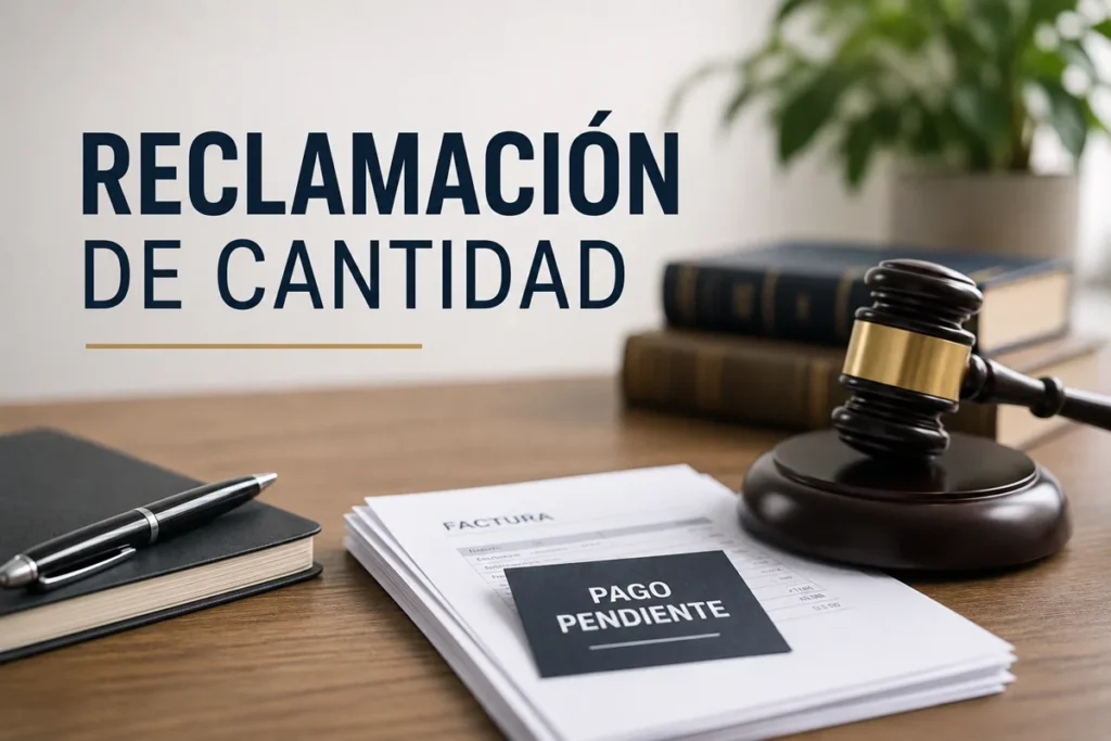 Reclamación de una deuda pendiente