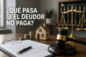 Qué pasa si el deudor no paga después de una reclamación