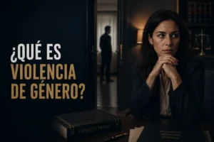 Mujer consulta sobre una posible situación de violencia de género
