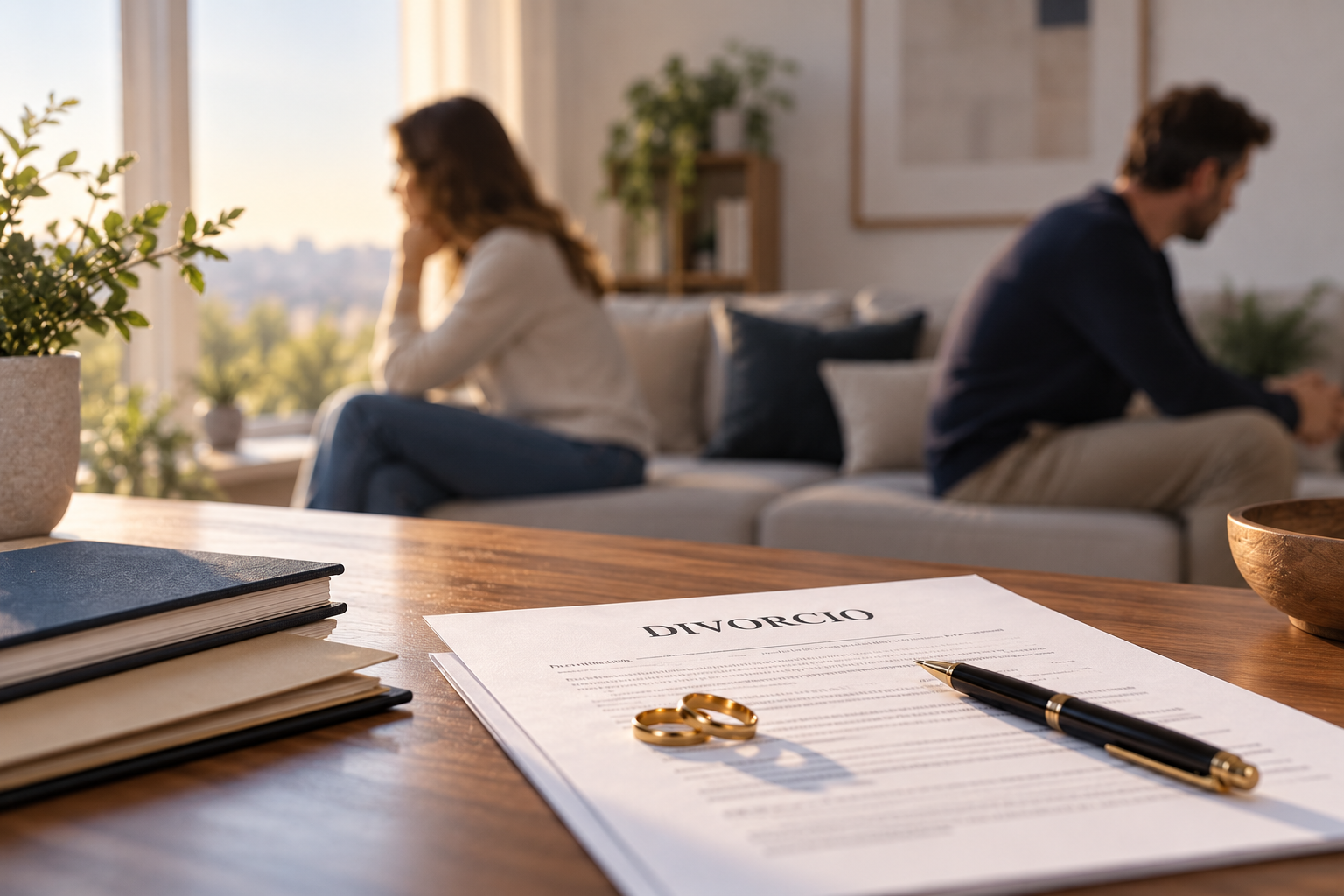 Divorcio sin acuerdo entre los cónyuges